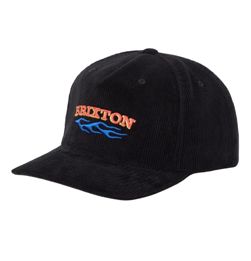 Brixton Clifton Hat Snapback Black