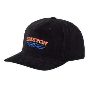 Brixton Clifton Hat Snapback Black