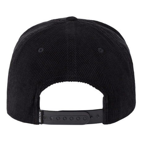 Brixton Clifton Hat Snapback Black