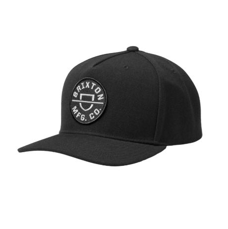 Brixton Crest C MP Hat Snapback Black