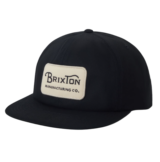 Brixton Grade Hat Snapback Black OffWhite
