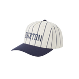 Brixton Homerun Hat Snapback White Navy