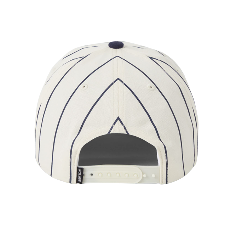 Brixton Homerun Hat Snapback White Navy