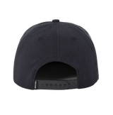 Brixton Blocked Hat Snapback Black Red