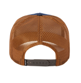 Brixton Reeves Trucker Hat Denim Caramel