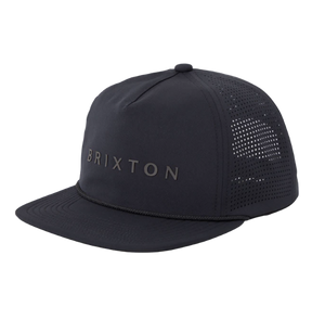 Brixton Alpha Journey Hat Black Adjustable