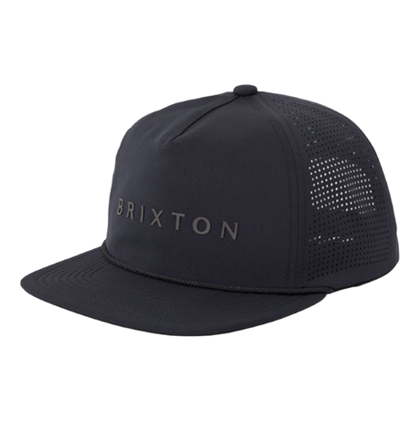 Brixton Alpha Journey Hat Black Adjustable