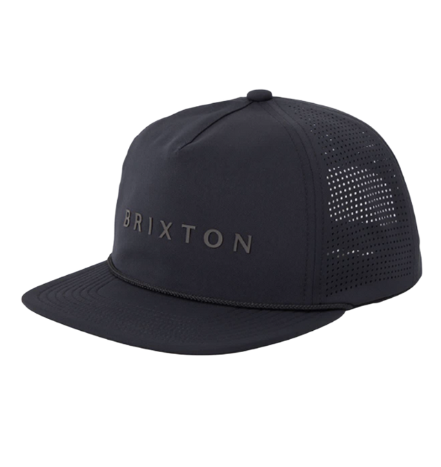 Brixton Alpha Journey Hat Black Adjustable