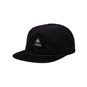 Jones Fresh Corduroy Cap Hat Black One Size