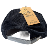 Jones Fresh Corduroy Cap Hat Black One Size