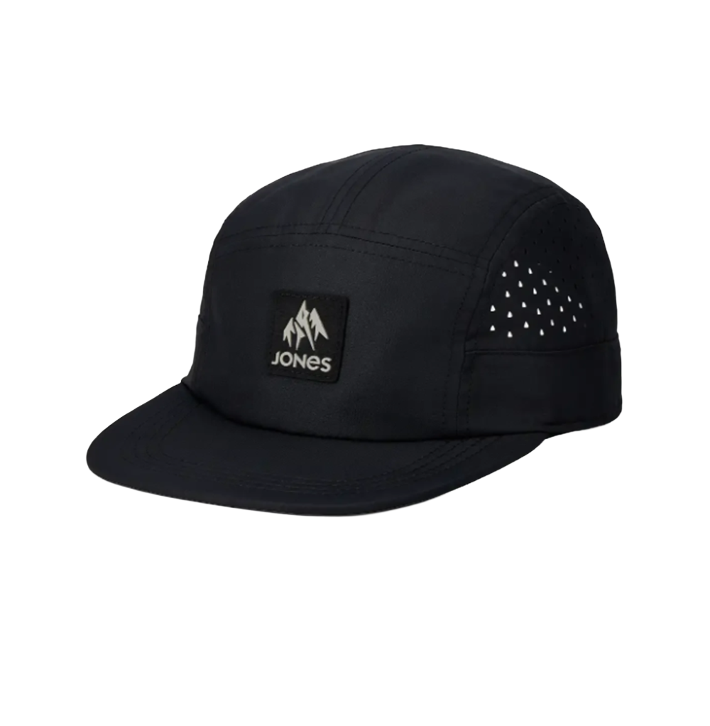 Jones Split Tech Cap Hat Black One Size