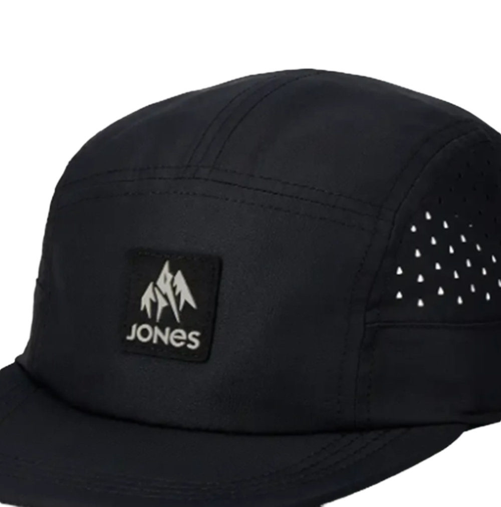 Jones Split Tech Cap Hat Black One Size