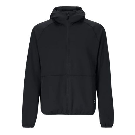 Jones Flagship Grid Fleece Hooded Jacket Mens Black