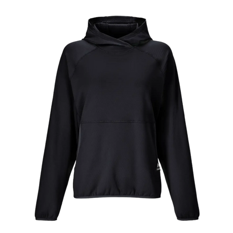 Jones Flagship Grid Fleece Hooded Pullover Womens Black