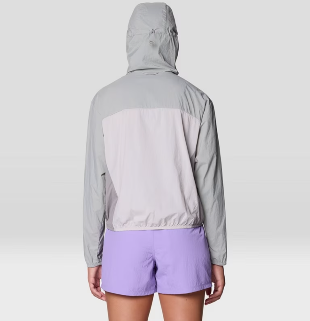 Mountain Hardwear Wind Veil Hooded Jacket Womens Grey
