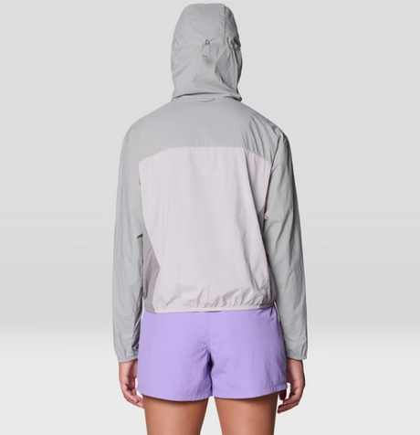 Mountain Hardwear Wind Veil Hooded Jacket Womens Grey