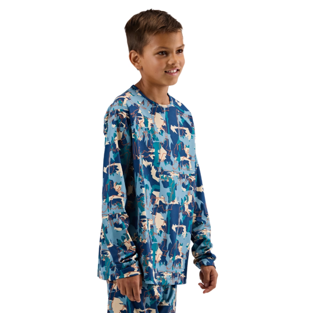 Blackstrap Big Kids Evolver Crewneck Badlands
