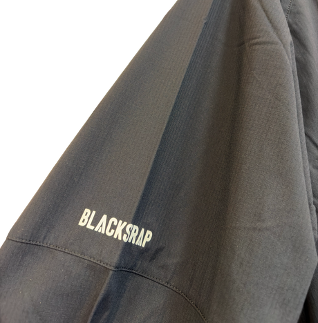 Blackstrap Cirq Full Zip Windbreaker Mens Black