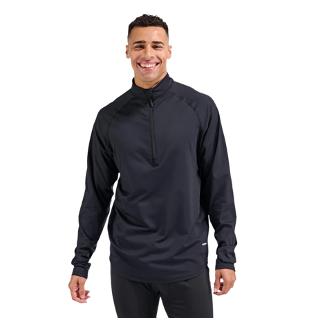 Blackstrap Vista Quarter Zip Mens Black L