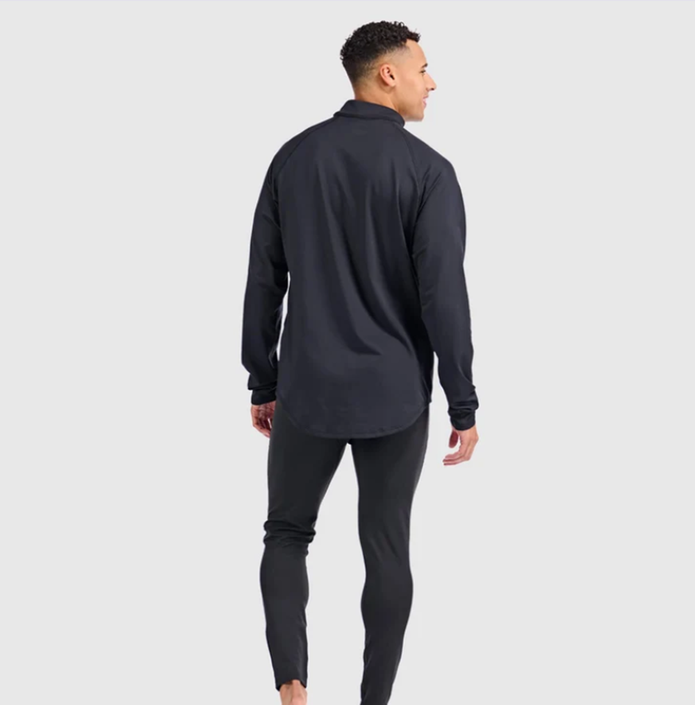 Blackstrap Vista Quarter Zip Mens Black