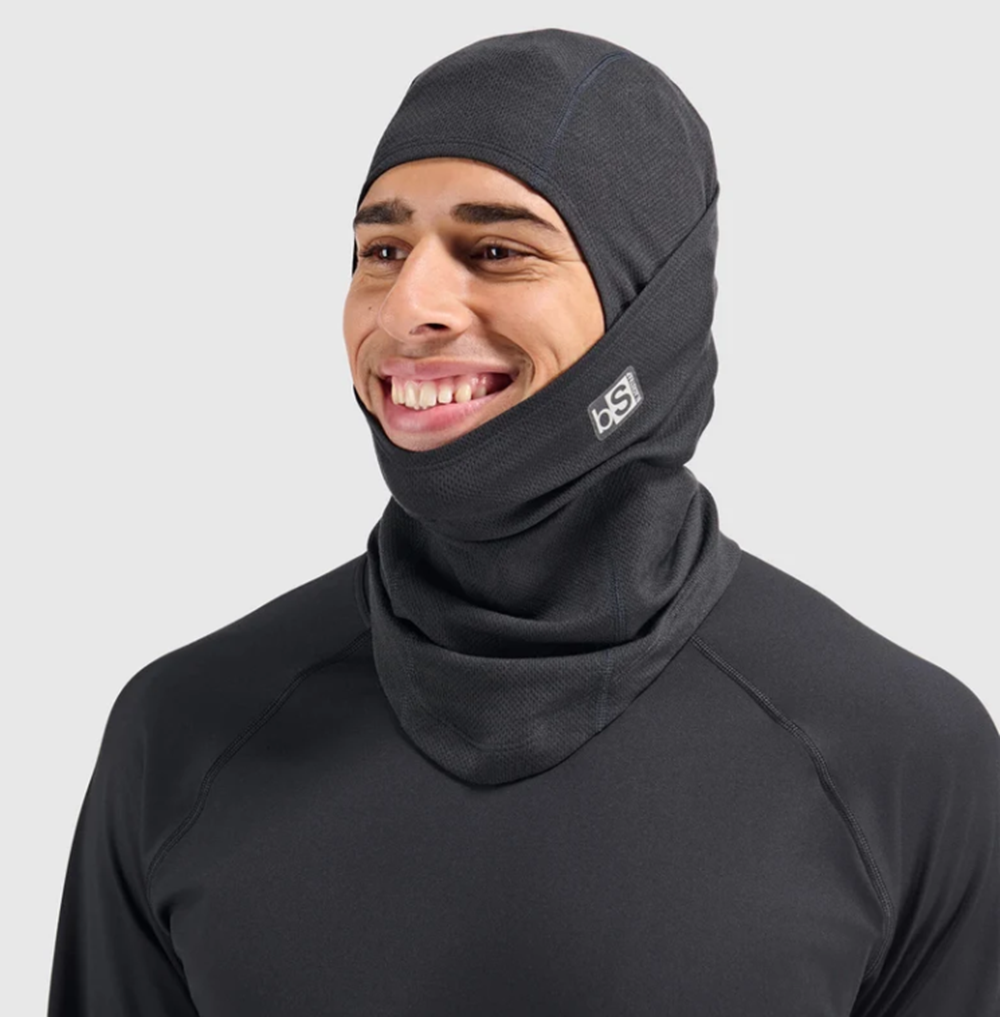 Blackstrap Merino Hood ExoHinge™ Black