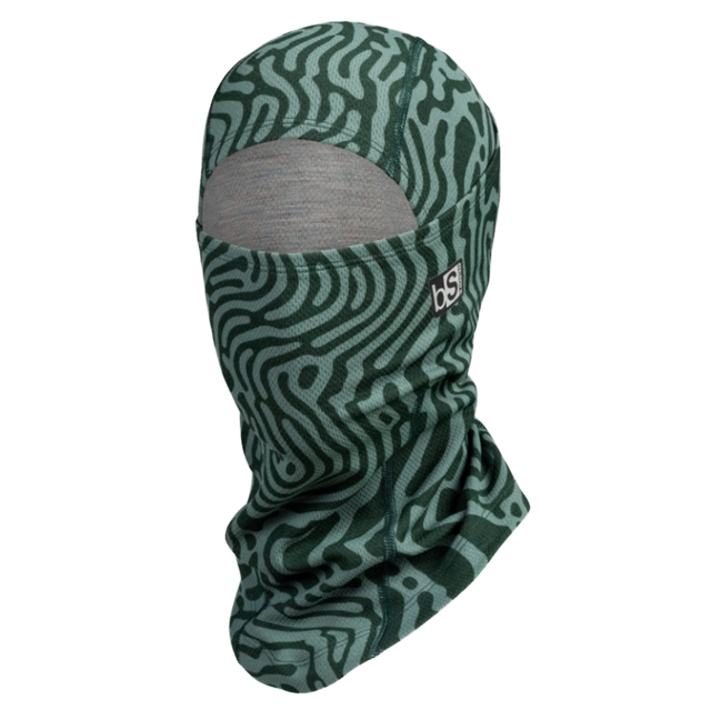 Blackstrap Merino Expedition Hood Obsidian