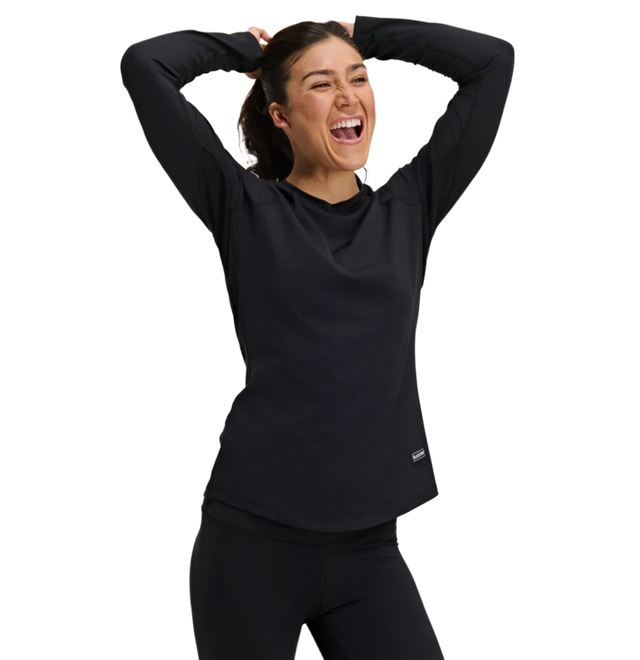 Blackstrap Skyliner Crewneck Womens Black