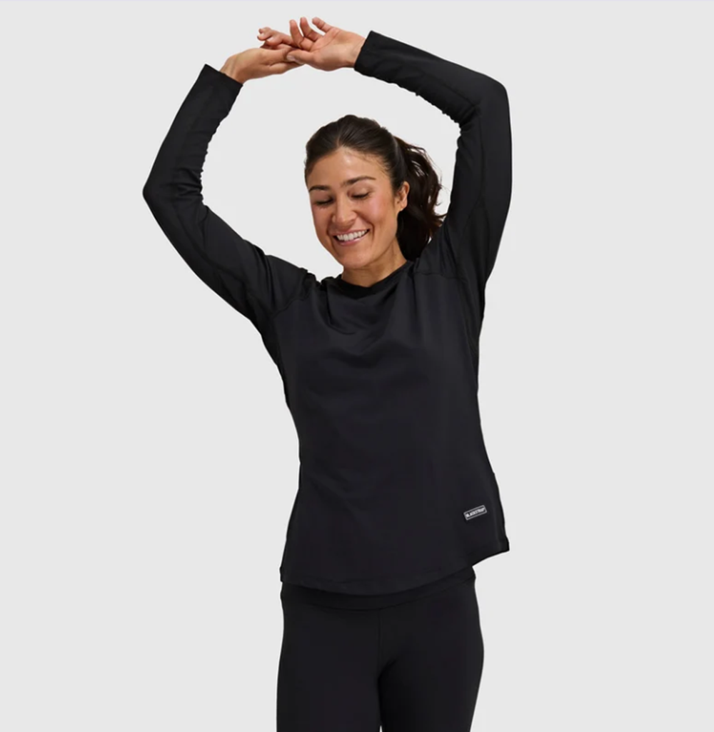 Blackstrap Skyliner Crewneck Womens Black