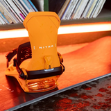 Nitro Team Snowboard Bindings 2027 Vivid Orange Large