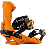 Nitro Team Snowboard Bindings 2027 Vivid Orange Large