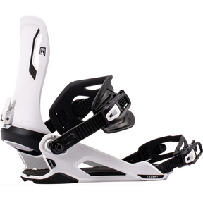 Nitro Talent Snowboard Bindings 2027 White Black Medium