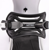Nitro Talent Snowboard Bindings 2027 White Black Medium