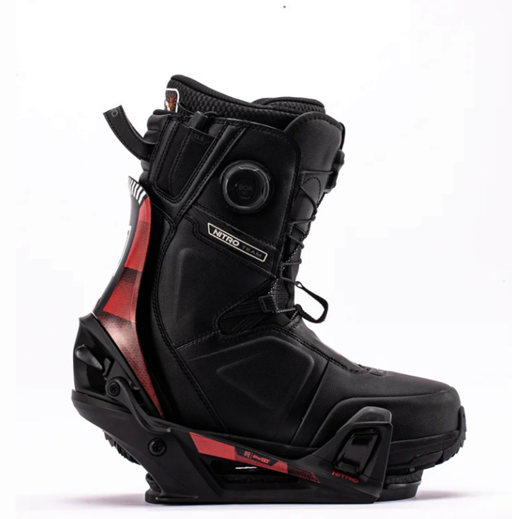Nitro StepOn Snowboard Bindings 2027 Black OG Medium