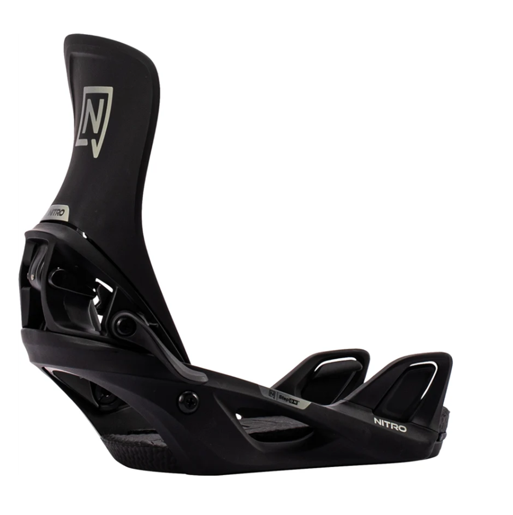 Nitro StepOn Bindings Womens 2027 Black Medium