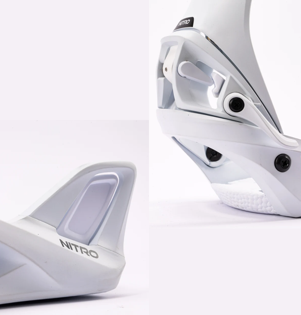 Nitro StepOn Bindings Womens 2027 White Small