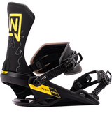 Nitro Team Pro Snowboard Bindings 2027 Black Yellow Medium