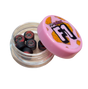 PipSqueak F1 Fingerboard Wheels Black Red 6.7mm