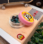 PipSqueak FO Fingerboard Wheels Ghouls Black Teal 6.7mm