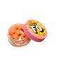 PipSqueak FO Fingerboard Wheels Hard Boyz Orange 8.1mm