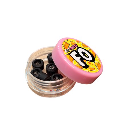 PipSqueak FO Fingerboard Wheels Black 6.7mm
