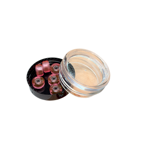 PipSqueak FR Fingerboard Wheels Clear Pink 7.4 Street
