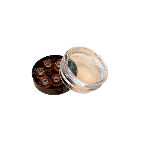 PipSqueak FR Fingerboard Wheels Clear Orange 7.4 Street