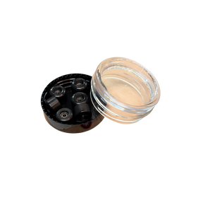 PipSqueak FR Fingerboard Wheels Black 7.6 Wide