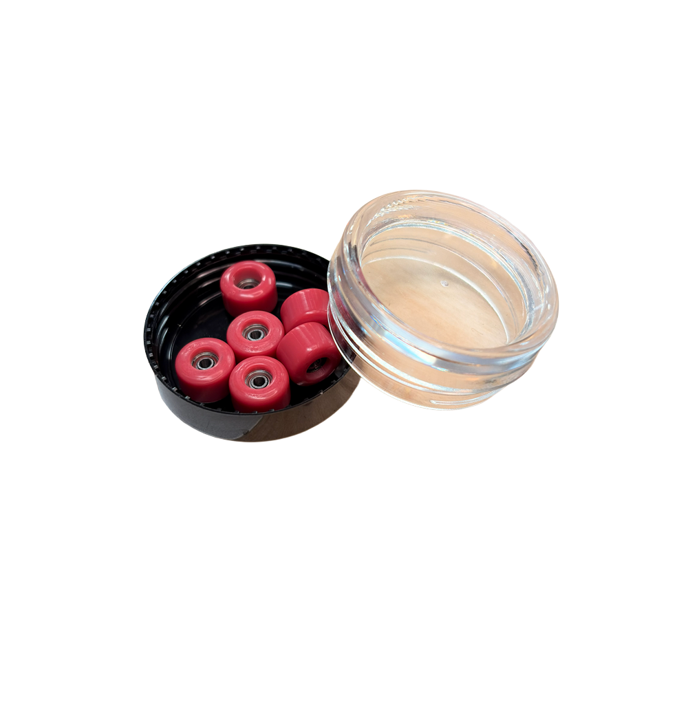 PipSqueak FR Fingerboard Wheels Ruby 7.6 Wide