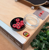 PipSqueak FR Fingerboard Wheels Ruby 7.6 Wide