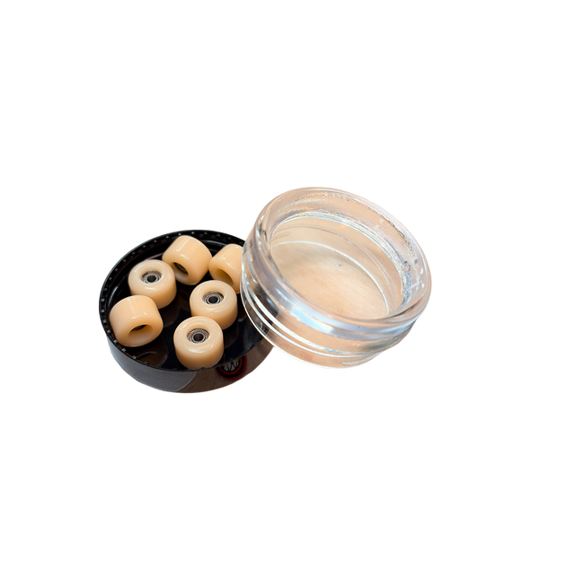 PipSqueak FR Fingerboard Wheels Off White 7.6 Wide