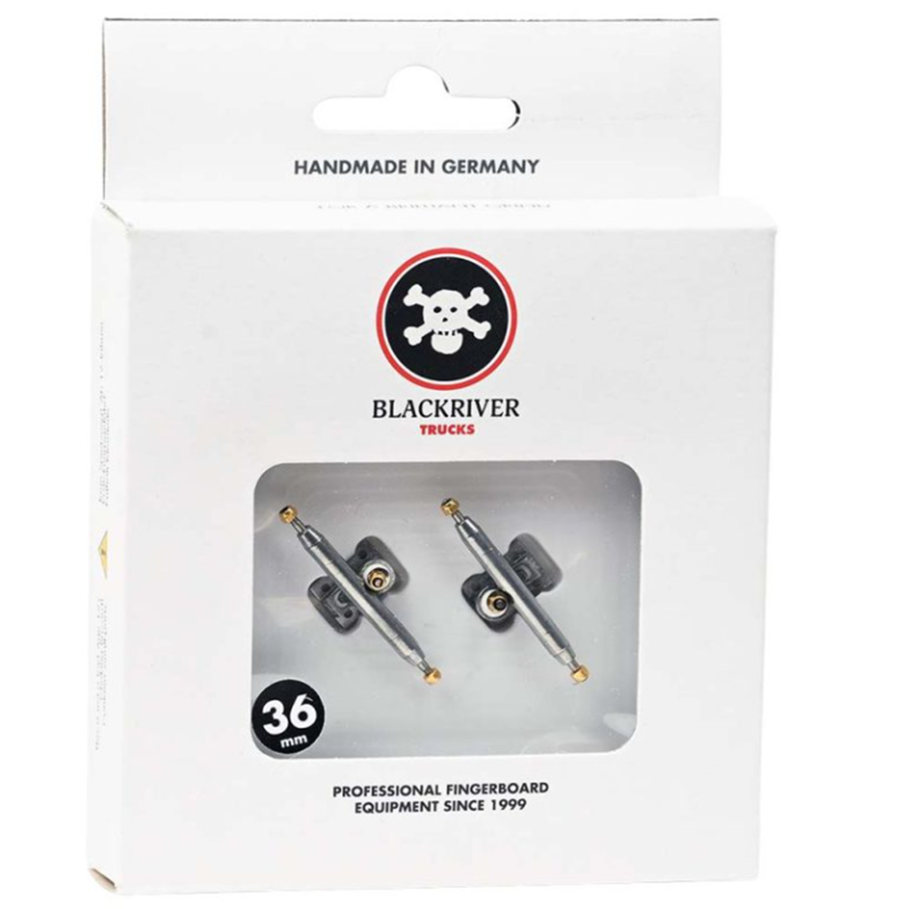 Blackriver Pro Fingerboard Trucks BRTs 3.0 Raw Edition 36mm