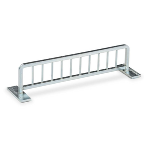 Blackriver Bike Rack Fingerboard Rail Silver 10inch