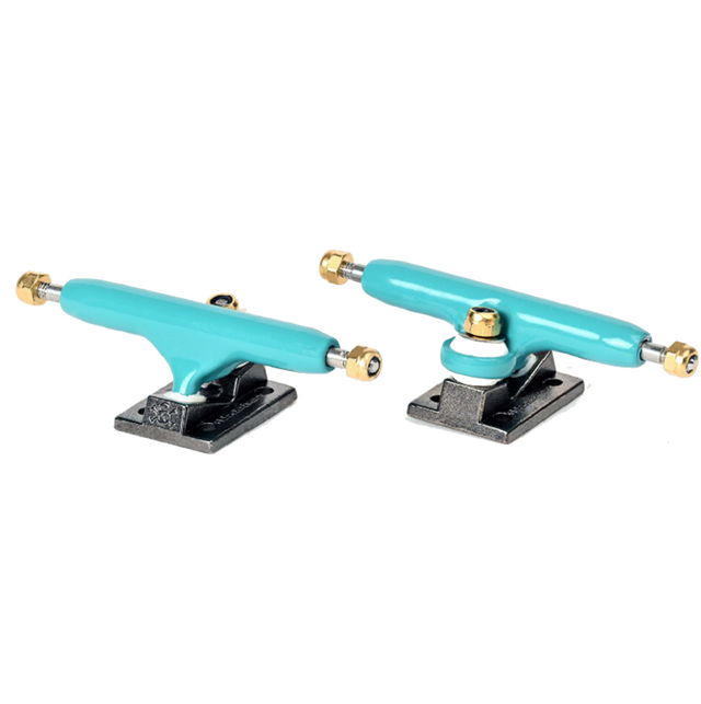 Blackriver Pro Fingerboard Trucks BRTs 3.0 Black Turqoise 34mm