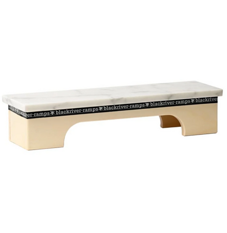 Blackriver Marble Box Ledge Fingerboard Obstacle Grey 3x11